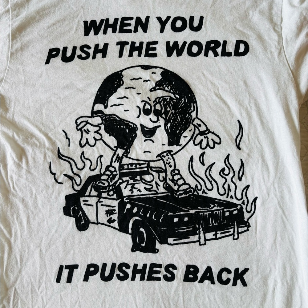 Heavyslime streetwear screen print tee